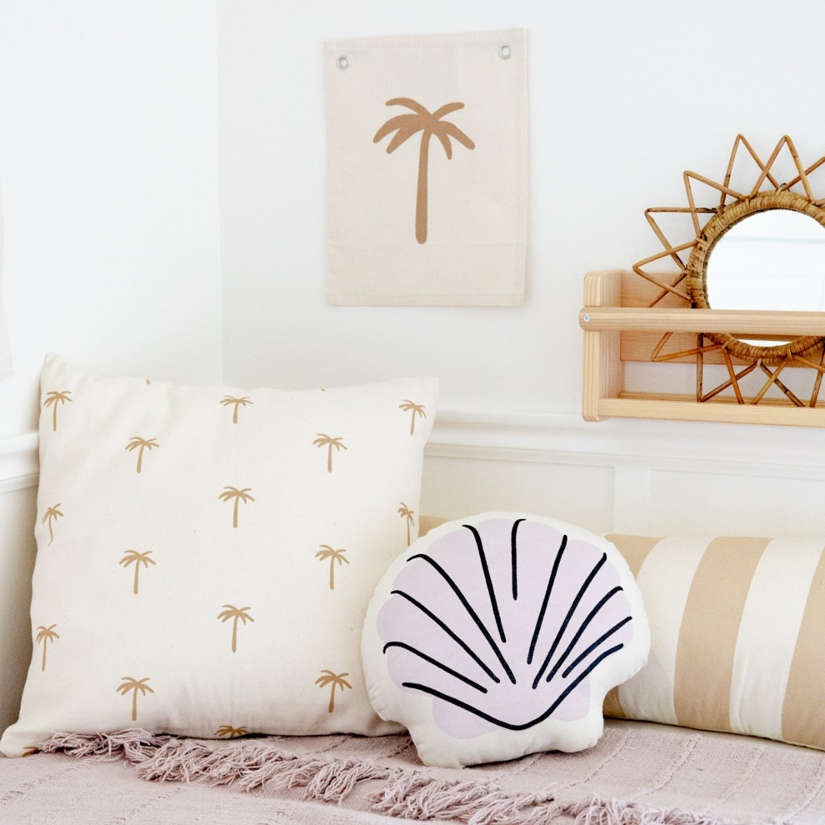 Palm tree pillows target best sale