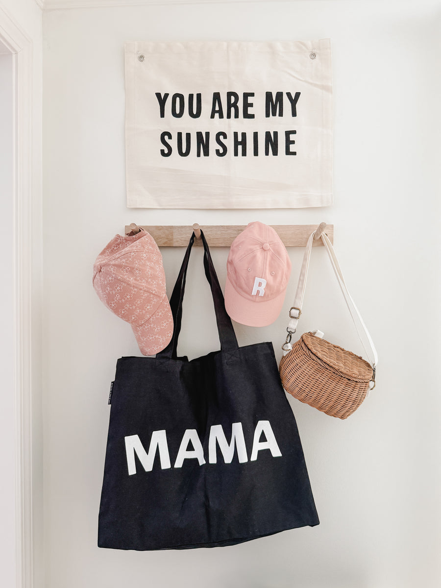 Mama tote bag - black – Imani + Kids