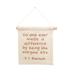 P.T. Barnum hang sign - Imani + Kids