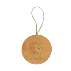 always in my heart ornament