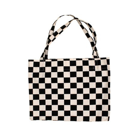 LIMITED EDITION: Checkered Tote Bag - Horizontal